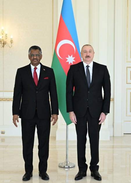 Prezident Sudanın yeni səfirini QƏBUL ETDİ – FOTO/VİDEO - foto 1