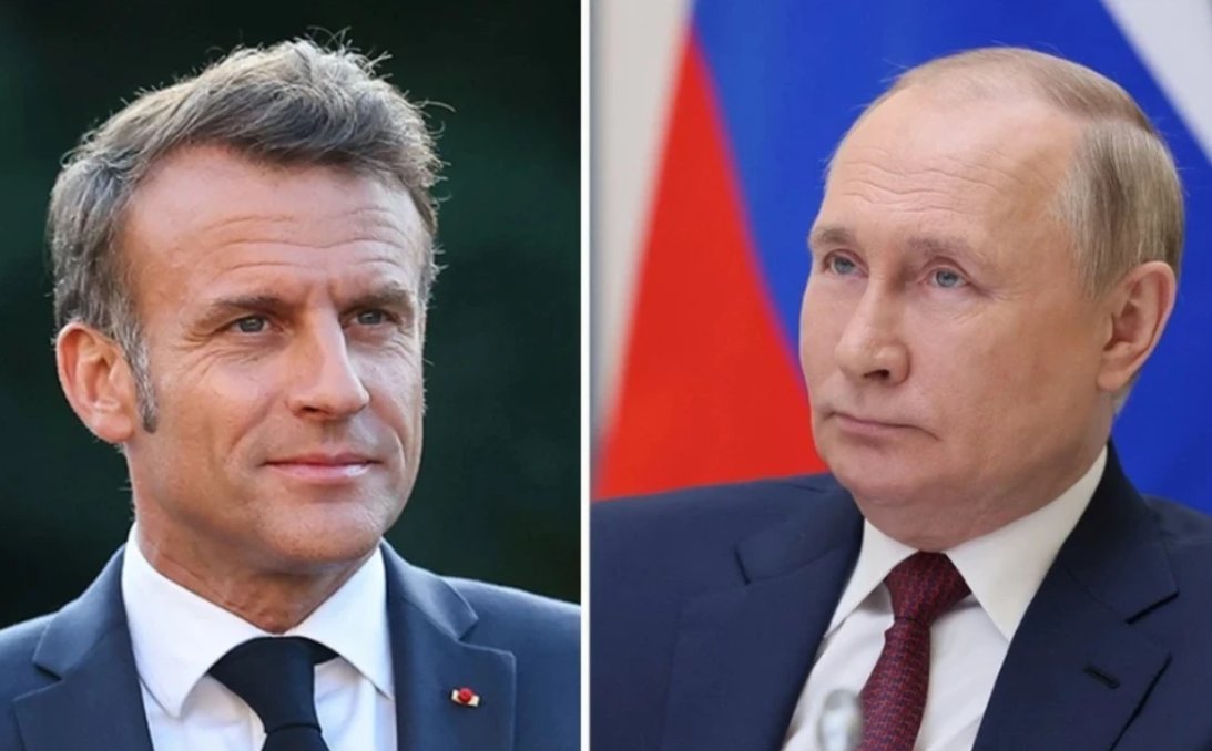Makrondan Putinə 3 il sonra İLK ZƏNG - Telefon danışığının DETALLARI Makrondan Putinə 3 il sonra İLK ZƏNG - Telefon danışığının DETALLARI