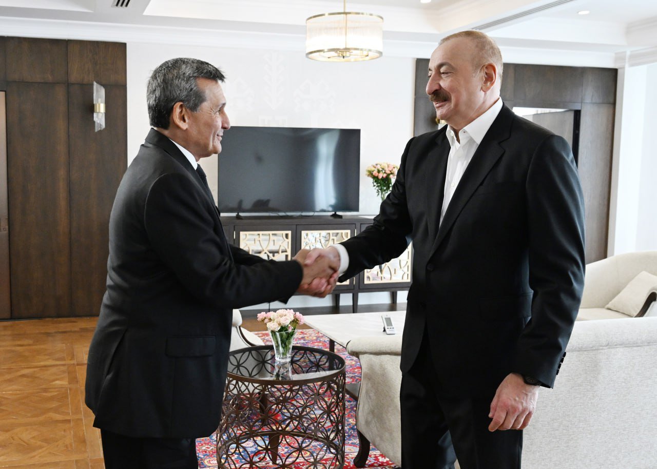 İlham Əliyev Xankəndidə Türkmənistanın xarici işlər nazirini qəbul etdi – FOTO/VİDEO - foto 3