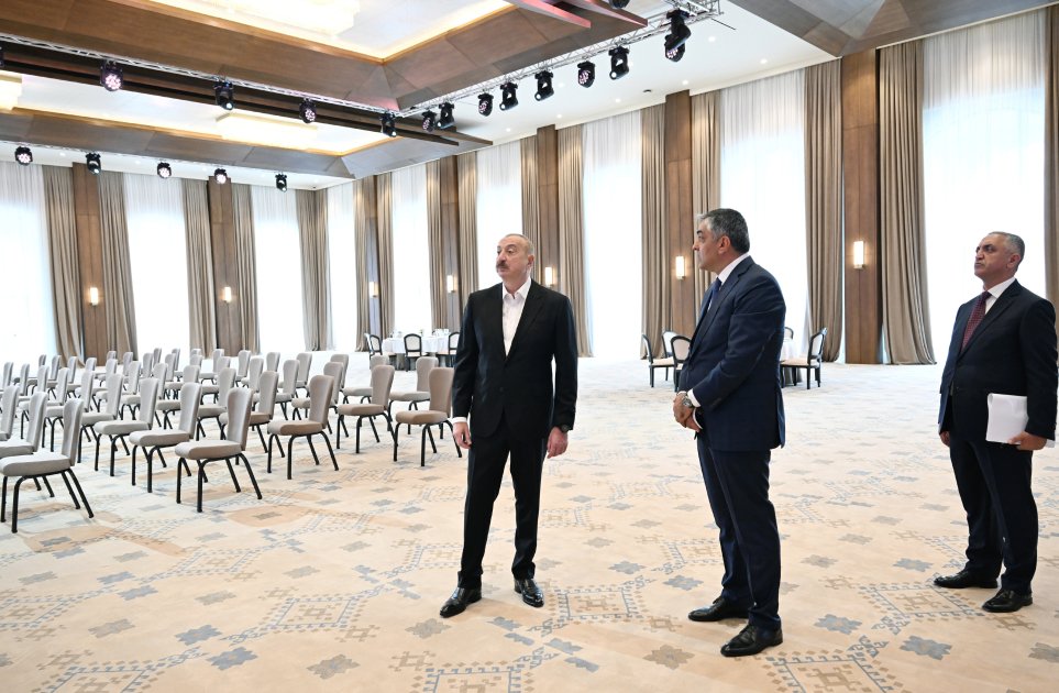 Xankəndi Konqres Mərkəzinin açılışı oldu – FOTO/VİDEO - foto 3