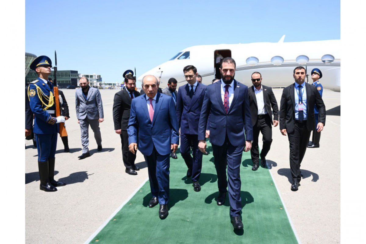 Suriya Prezidenti Azərbaycana GƏLİB &ndash; FOTO