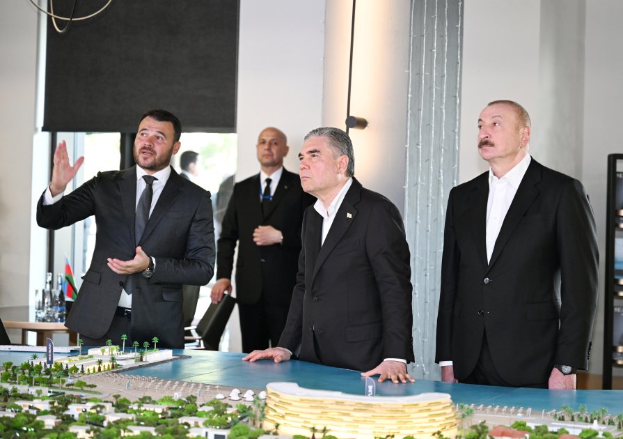 İlham Əliyev və Berdiməhəmmədov “Sea Breeze”də - FOTO/VİDEO - foto 2