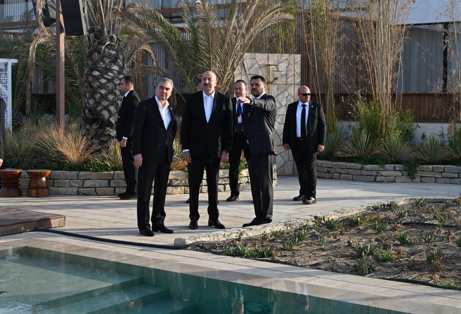 İlham Əliyev və Berdiməhəmmədov “Sea Breeze”də - FOTO/VİDEO - foto 9