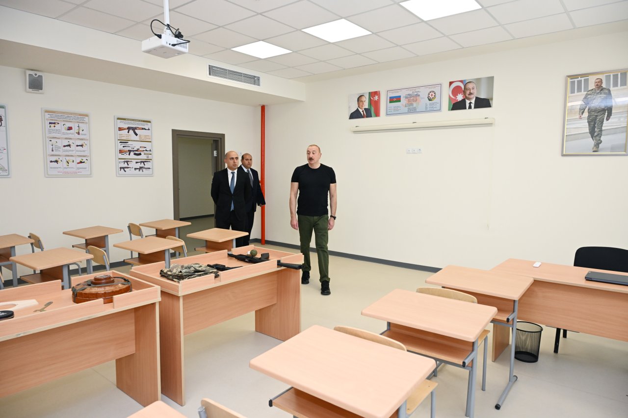Ağdam şəhər 1 nömrəli tam orta məktəbin binasının açılışı olub - FOTO - foto 2