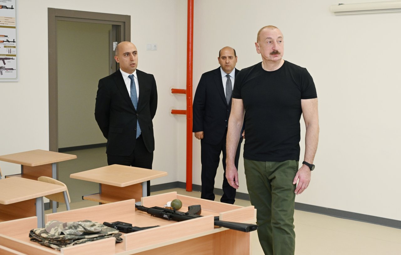 Ağdam şəhər 1 nömrəli tam orta məktəbin binasının açılışı olub - FOTO - foto 3