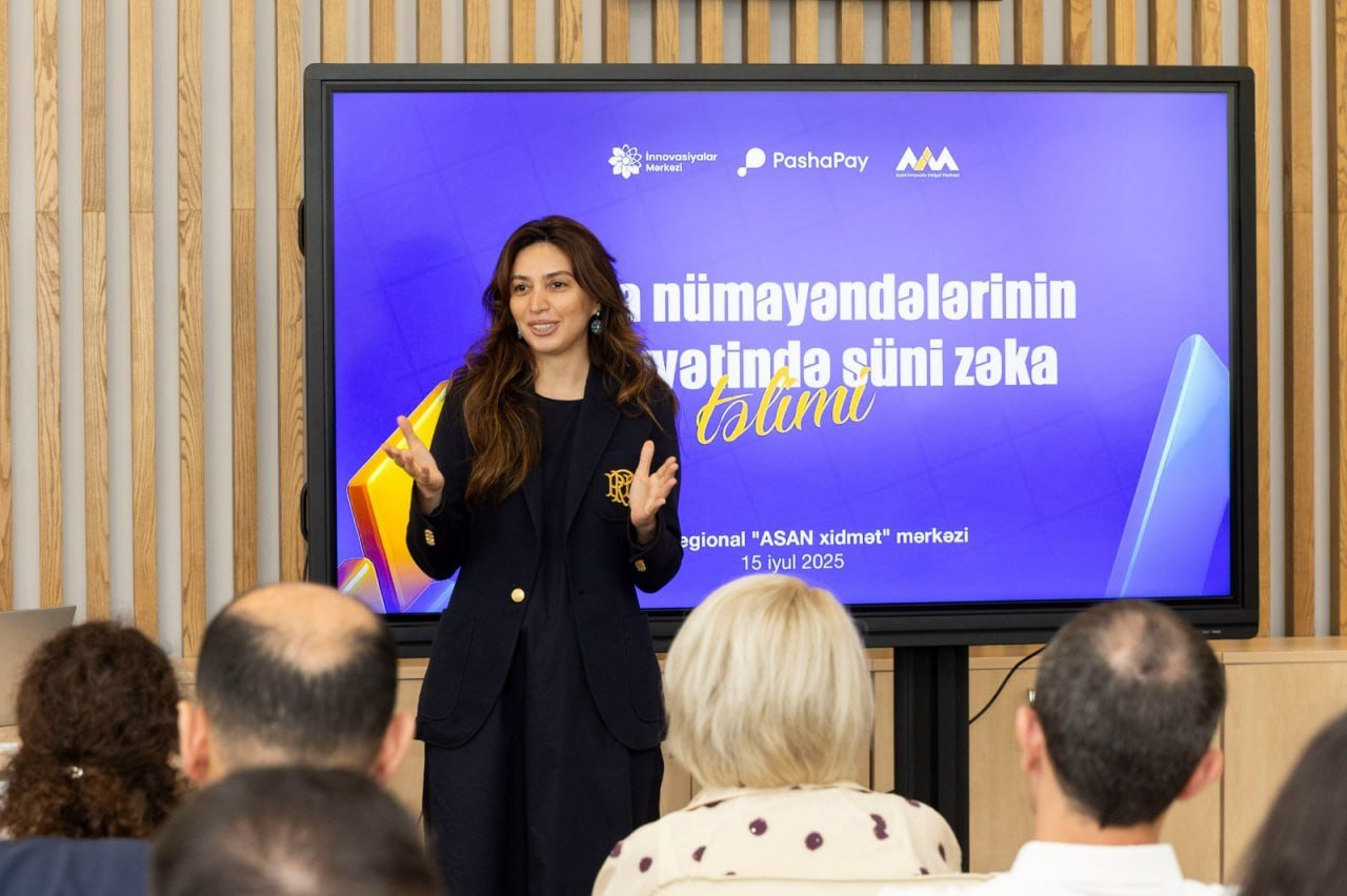 PashaPay və “ASAN xidmət” media nümayəndələri üçün süni zəka təlimi keçirib - FOTO - foto 1
