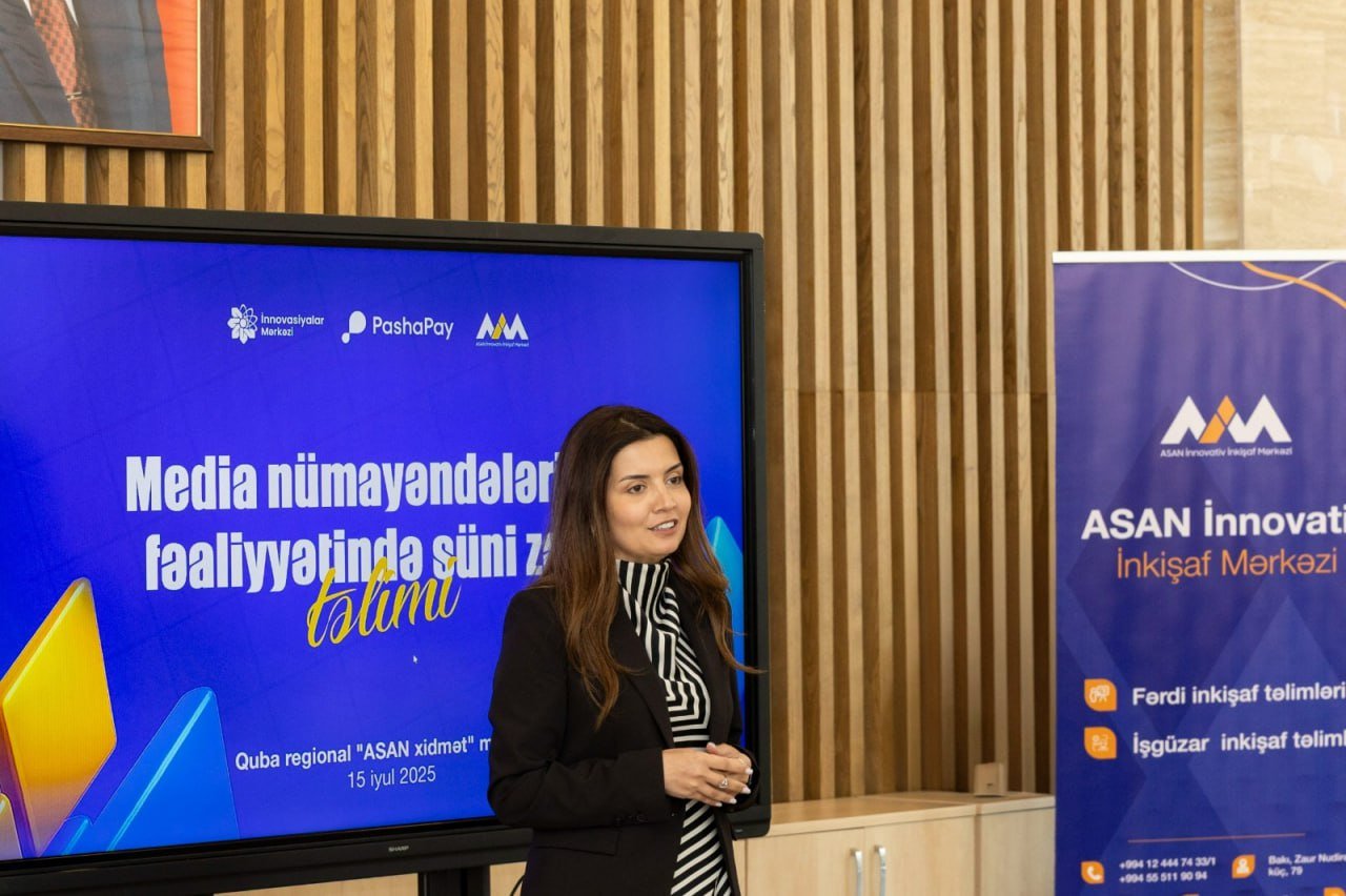 PashaPay və “ASAN xidmət” media nümayəndələri üçün süni zəka təlimi keçirib - FOTO - foto 2
