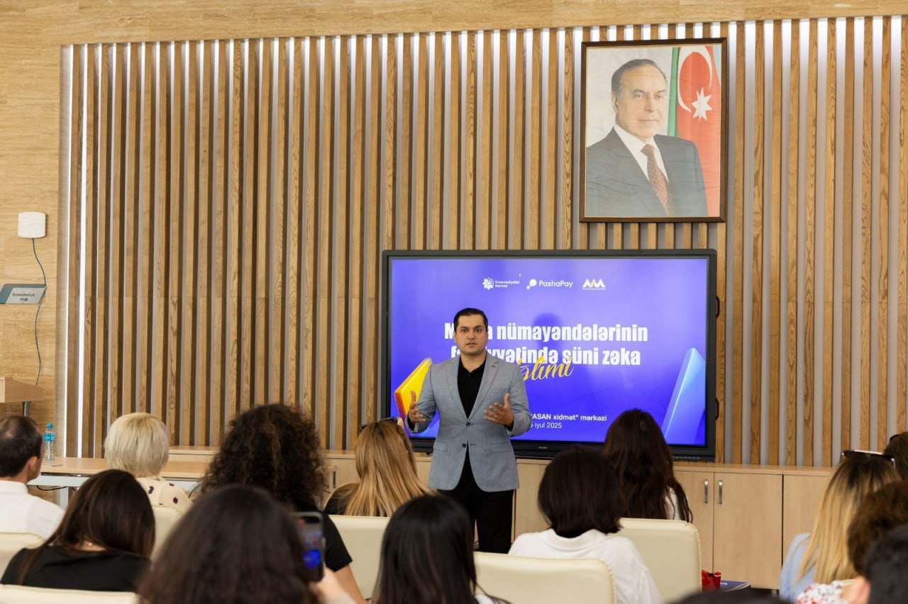 PashaPay və “ASAN xidmət” media nümayəndələri üçün süni zəka təlimi keçirib - FOTO - foto 3