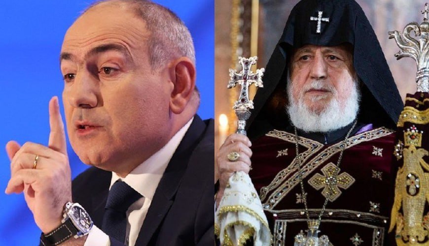 Paşinyan tərəfdarlarını II Qaregini Eçmiəzdindən qovmağa çağırdı