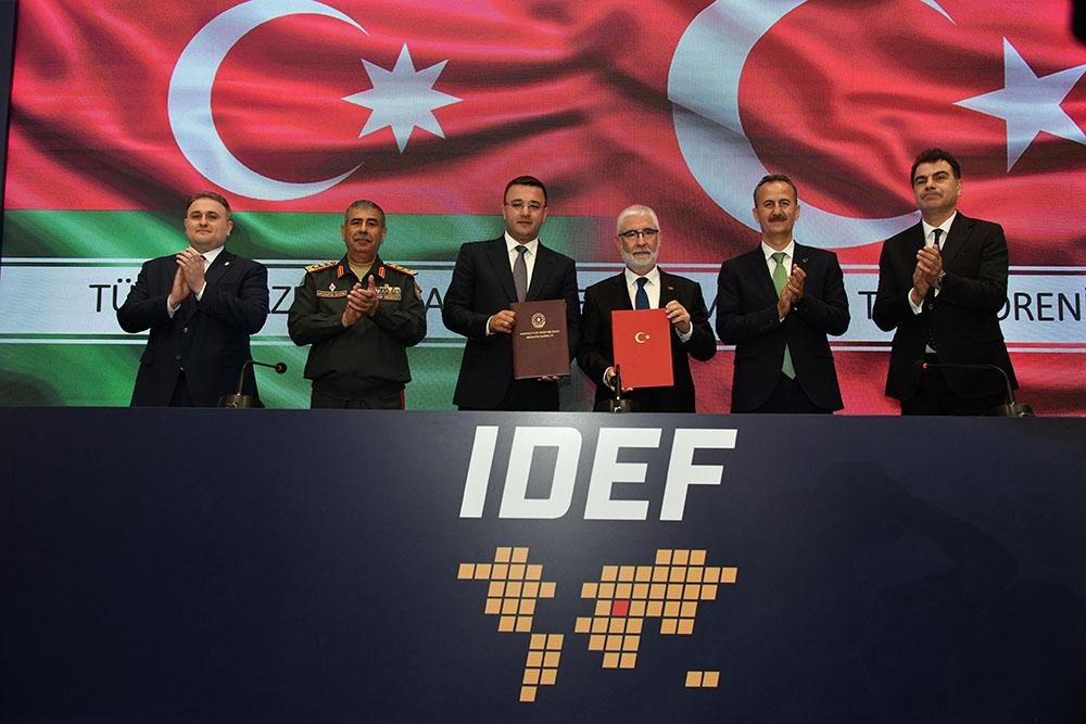 &ldquo;IDEF 2025&rdquo;də imzalanma mərasimi keçirildi - FOTO