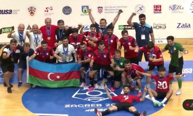 Futzal komandamız Avropa çempionu oldu