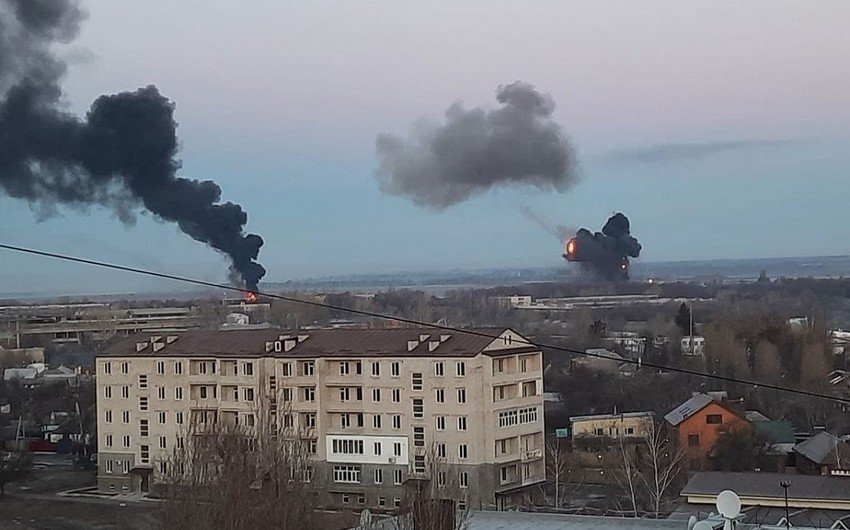 Rusiya ötən gecə Ukraynaya 331 raket və dronla hücum edib