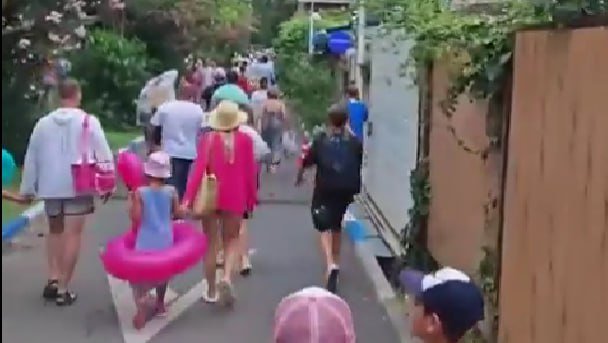 Ukraynadan Soçiyə PUA HÜCUMU &ndash; Turistlər təşvişdə - ANBAAN VİDEO