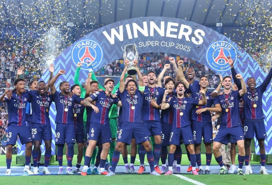 PSJ UEFA Superkubokunu qazandı &ndash; VİDEO