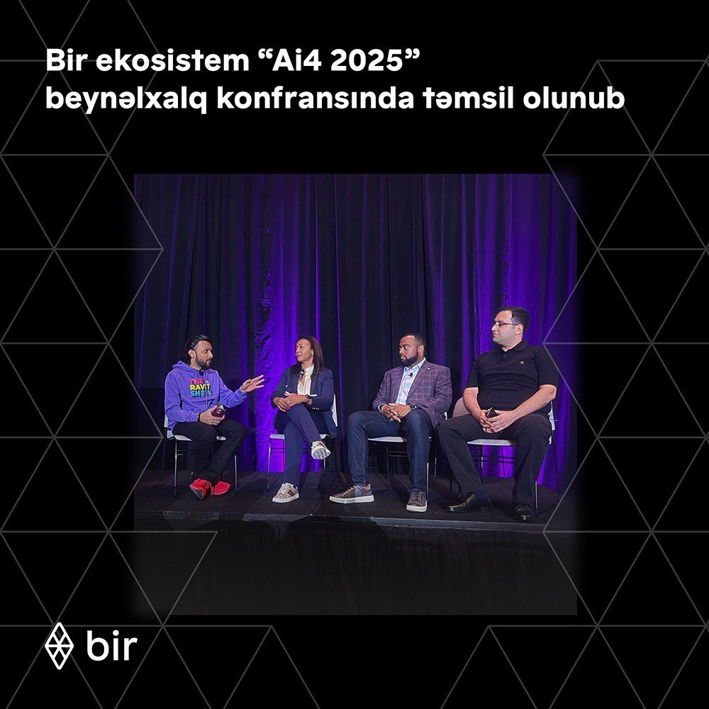 Bir ekosistem “Ai4 2025” beynəlxalq konfransında təmsil olunub - FOTO - foto 1