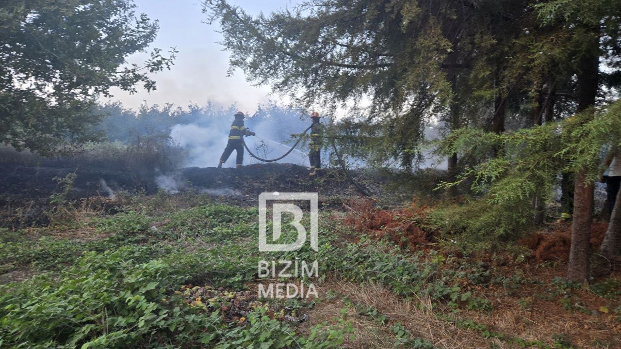 Xaçmazın Palıdlı kəndində anidən şiddətli YANĞIN BAŞLAYIB - FOTO/VİDEO - foto 5