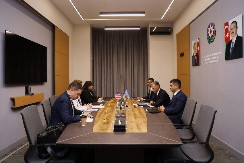 Azərbaycan və ABŞ arasında Zəngəzur dəhlizinin açılması istiqamətində əməkdaşlıq MÜZAKİRƏ EDİLDİ - FOTO