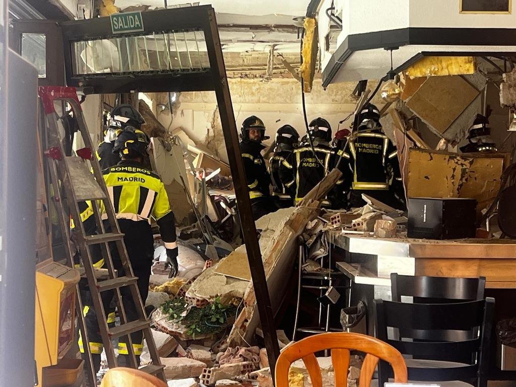 Madriddə restoranda partlayış oldu - 25 nəfər xəsarət aldı - FOTO - foto 3