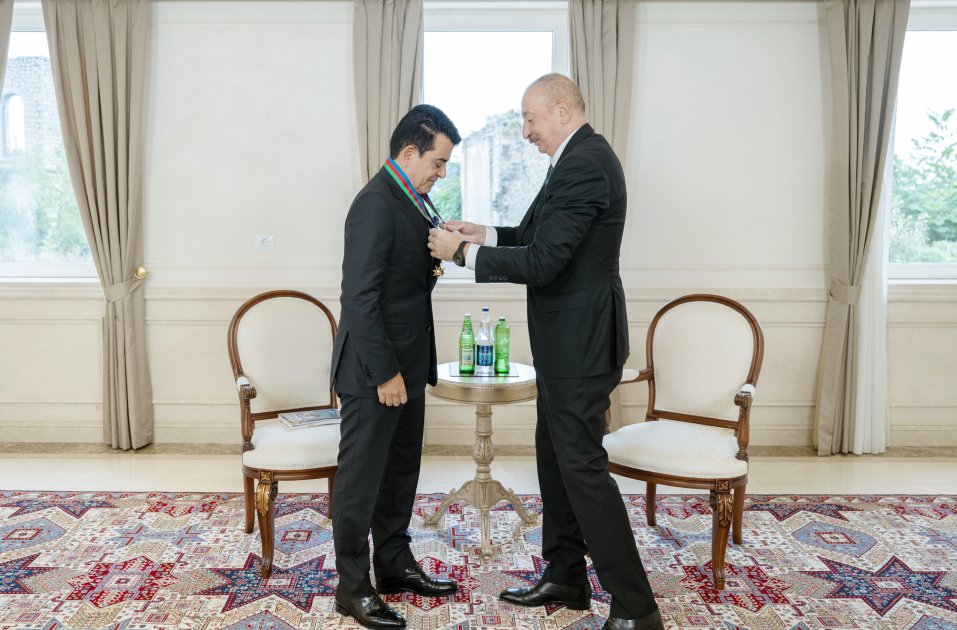 Prezident Şuşada ICESCO-nun Baş direktorunu qəbul etdi - FOTO/VİDEO - foto 1