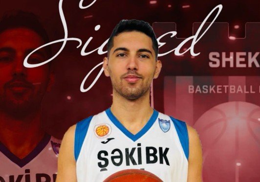 &ldquo;Şəki&rdquo;də türkiyəli basketbolçu