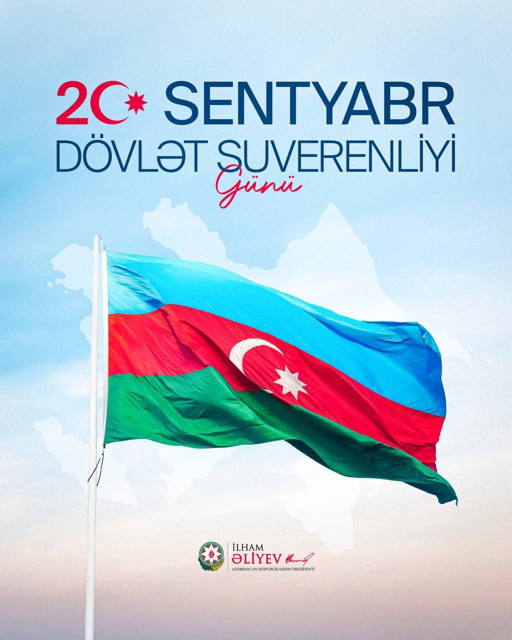 Prezident Dövlət Suverenliyi Günü ilə bağlı paylaşım edib - FOTO - foto 1