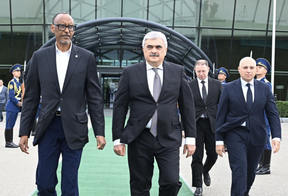 Ruanda Prezidentinin Azərbaycana səfəri başa çatdı