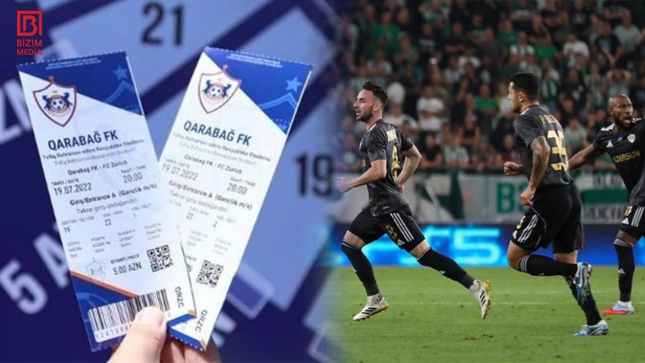 "Qarabağ" - "Kopenhagen" oyununa satılan biletlərin SAYI AÇIQLANDI