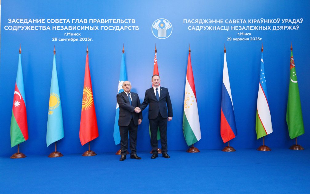 Əli Əsədov Minskdə MDB Hökumət Başçıları Şurasının iclasında İŞTİRAK ETDİ - FOTO - foto 1