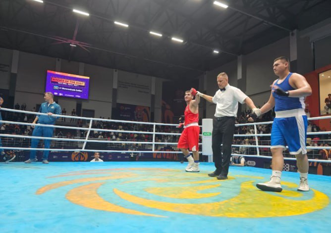 MDB Oyunları: Oğlan boksçularımızdan 5-ci qızıl medal - FOTO - foto 1
