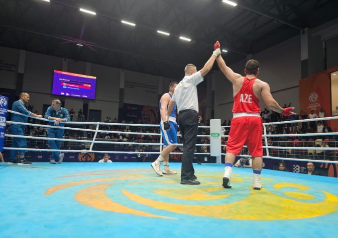 MDB Oyunları: Oğlan boksçularımızdan 5-ci qızıl medal - FOTO - foto 2