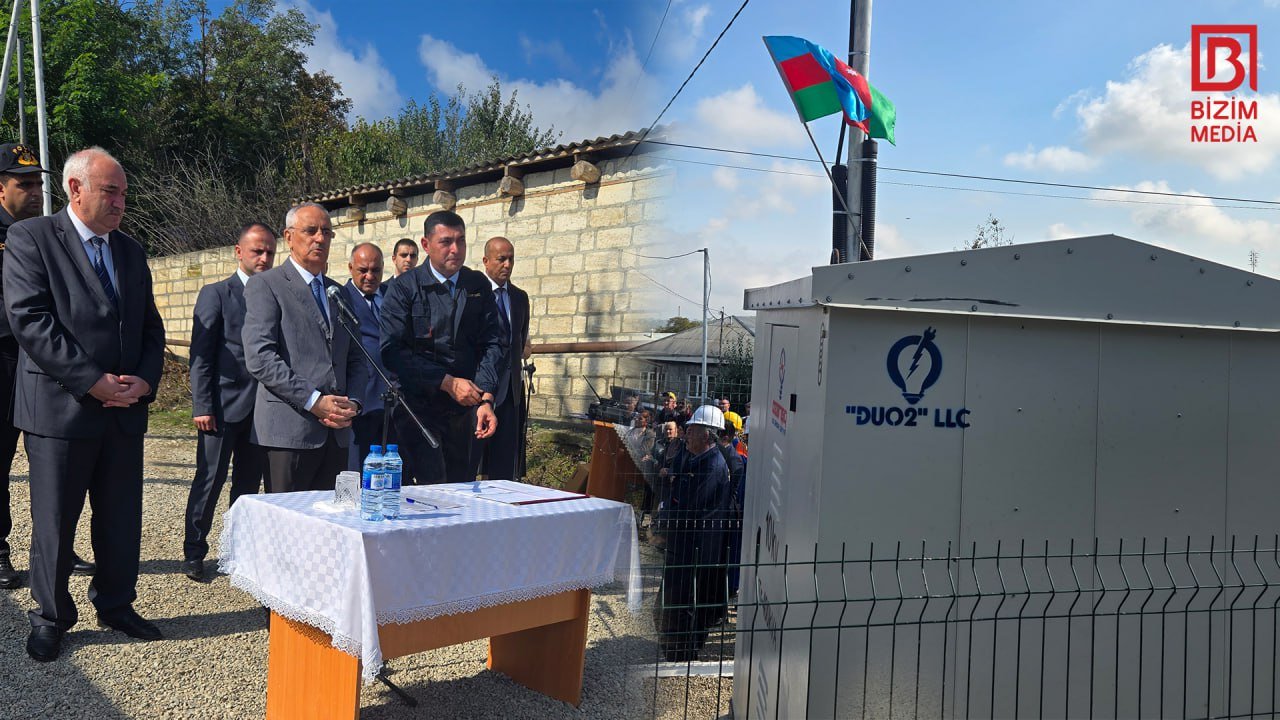 Sovet naqilləri tarixə qovuşdu &ndash; Əvəcuqda yeni enerji sistemi quruldu - VİDEO