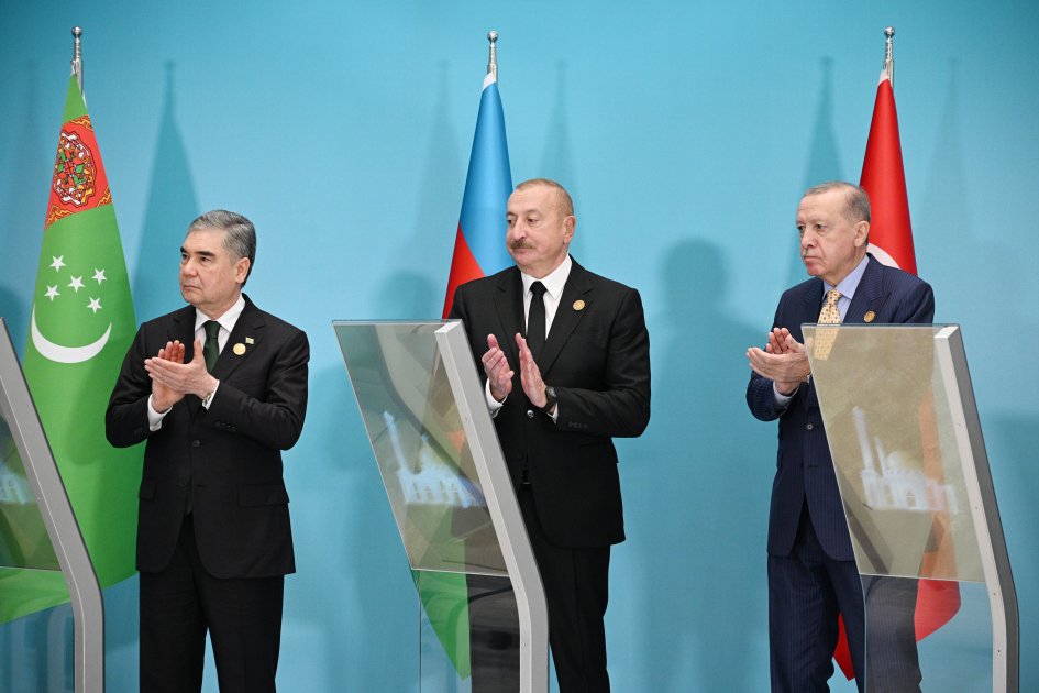 Füzulidə Türkmənistan tərəfindən inşa ediləcək məscidin təməli qoyuldu – FOTO/VİDEO - foto 6