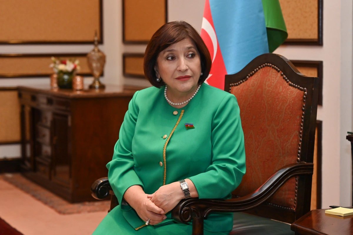 Sahibə Qafarova Pakistan prezidenti və Senatının sədri ilə görüşdü - FOTO - foto 1