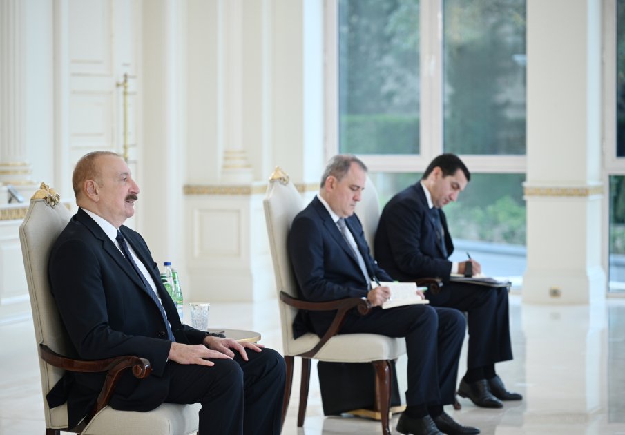 Prezident Misirin yeni səfirinin etimadnaməsini qəbul etdi – FOTO/VİDEO - foto 2