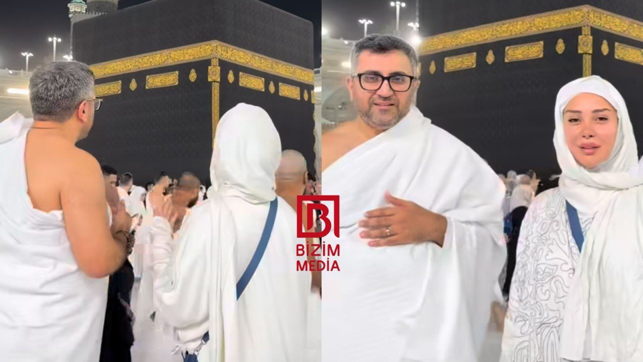 Çinarə əri ilə Məkkəyə getdi: &ldquo;Ən böyük istəyimi siz bilirsiniz&rdquo; - VİDEO