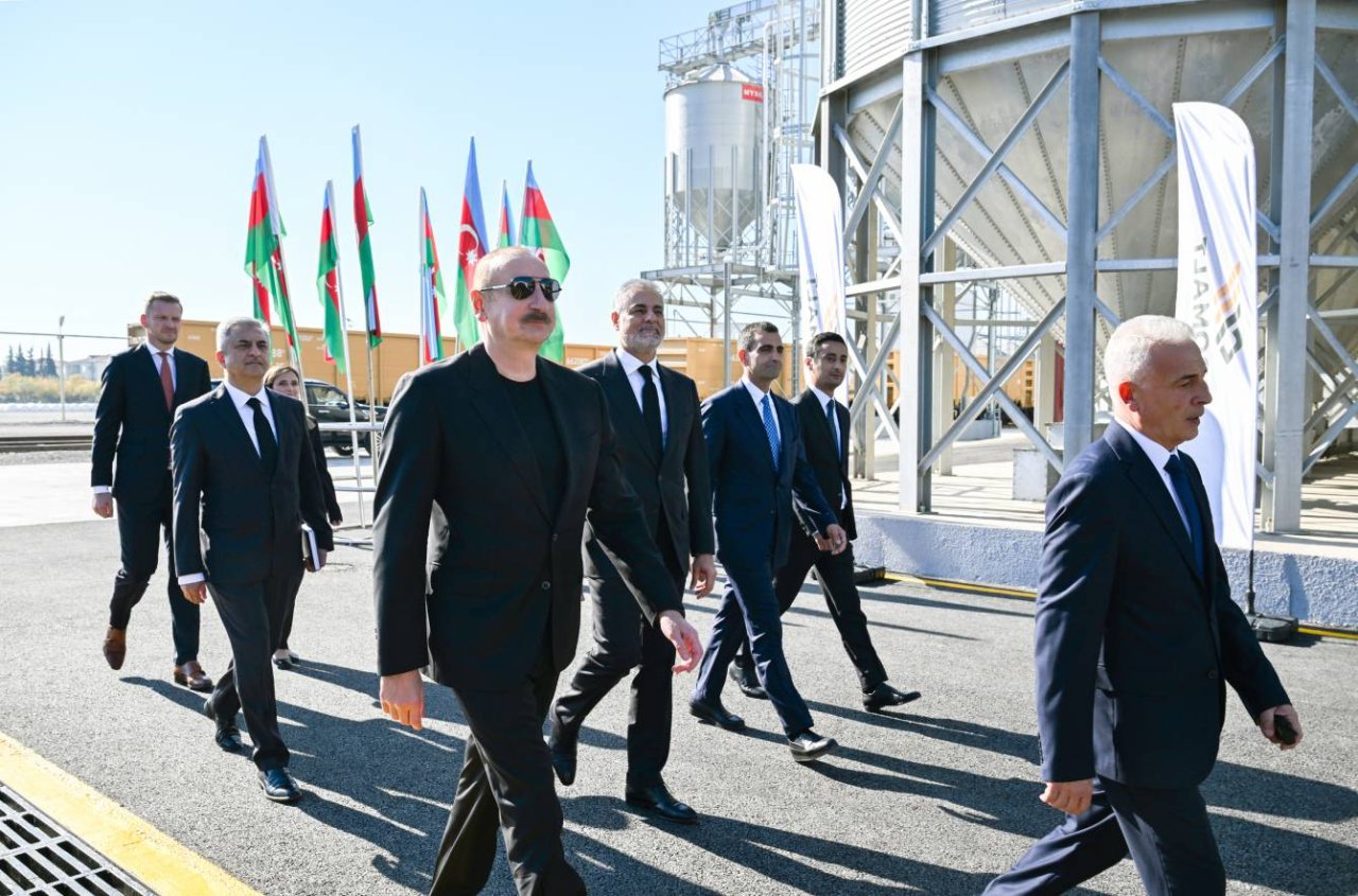 Prezident İmişlidə arpa emalı müəssisəsinin açılışını ETDİ – FOTO/VİDEO - foto 1