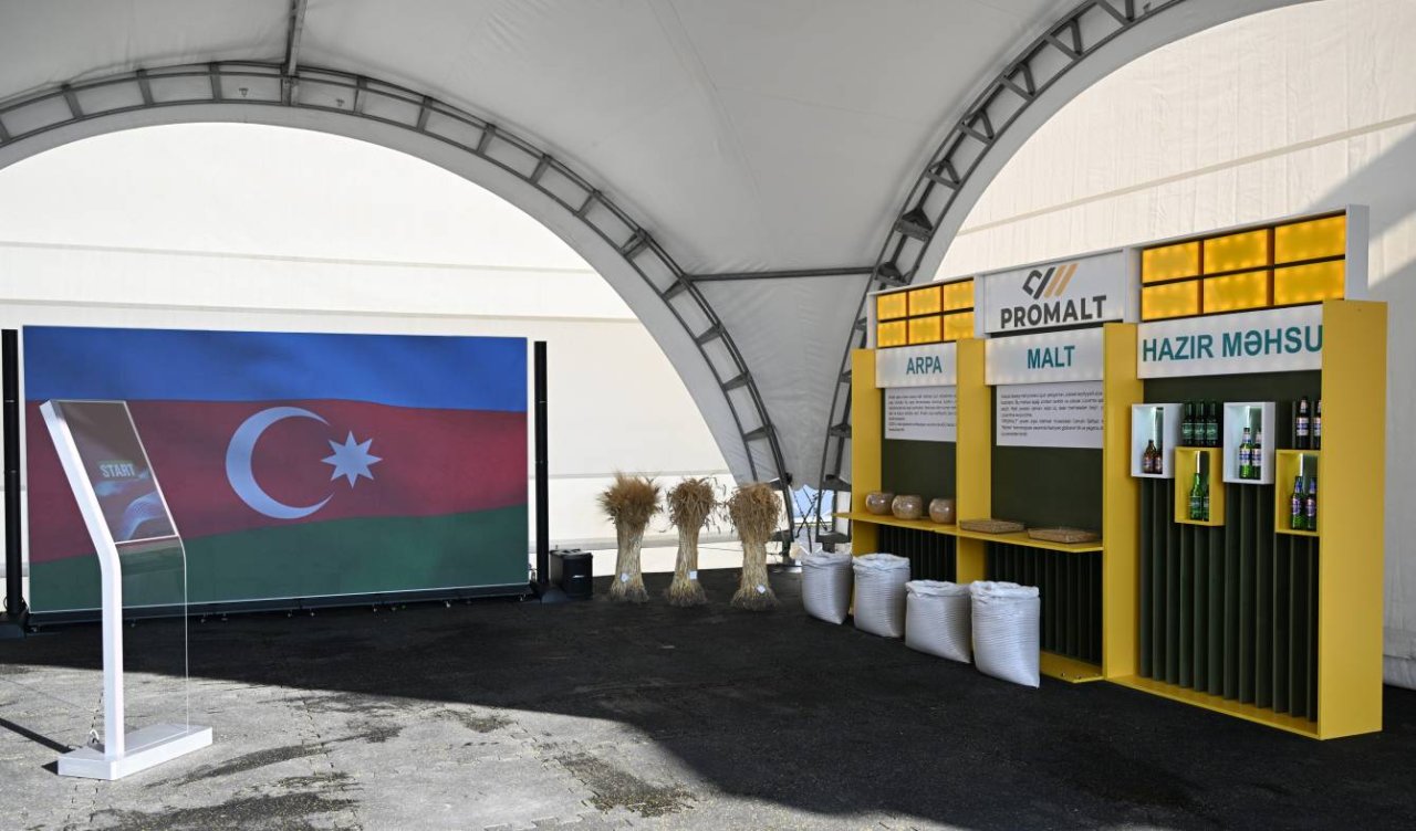 Prezident İmişlidə arpa emalı müəssisəsinin açılışını ETDİ – FOTO/VİDEO - foto 13