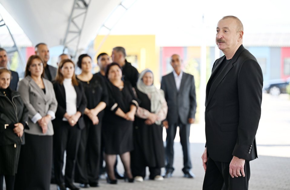 Zəngilanın Məmmədbəyli və Ağalı kəndlərinin sakinlərinə mənzillərin açarları təqdim edildi - FOTO - foto 14