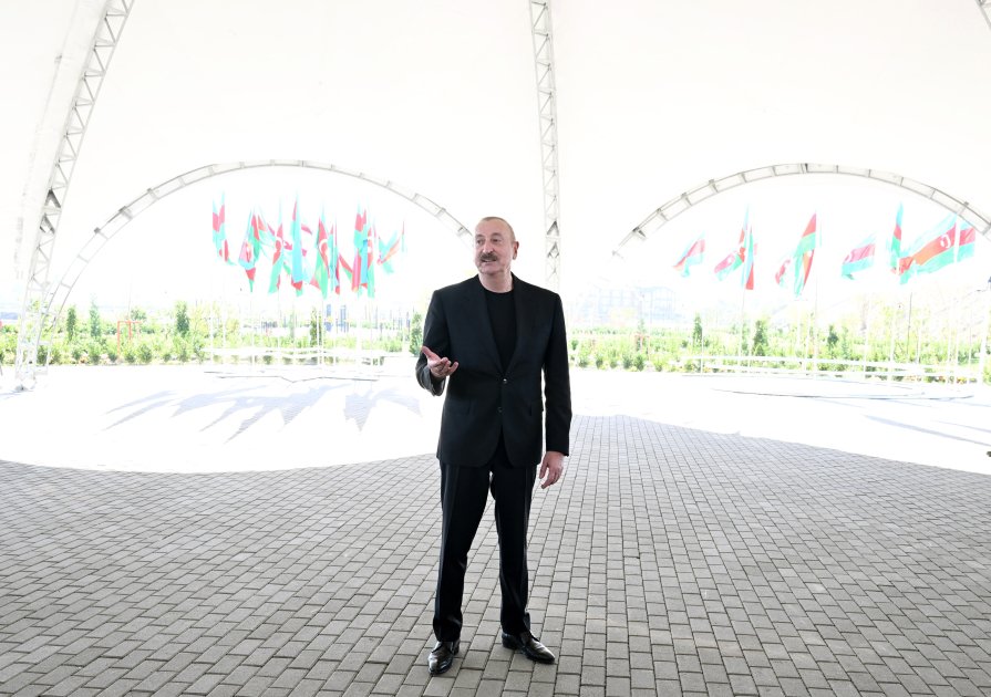 Zəngilanın Məmmədbəyli və Ağalı kəndlərinin sakinlərinə mənzillərin açarları təqdim edildi - FOTO - foto 16