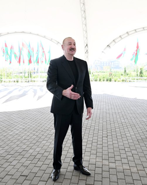 Zəngilanın Məmmədbəyli və Ağalı kəndlərinin sakinlərinə mənzillərin açarları təqdim edildi - FOTO - foto 15