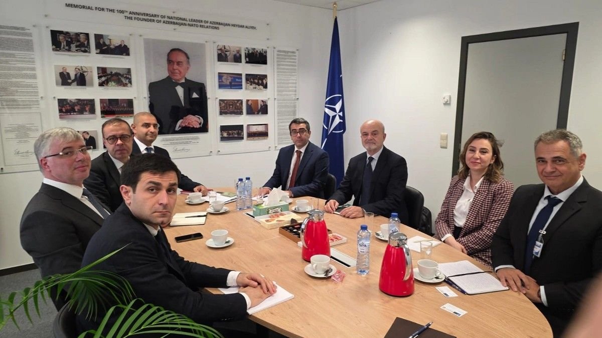 NATO ilə minatəmizləmə sahəsində əməkdaşlıq müzakirə edildi - FOTO - foto 1