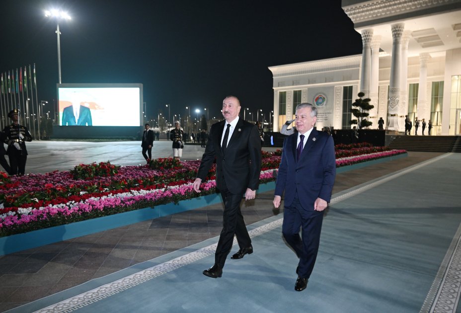 İlham Əliyevin Özbəkistana səfəri başa çatdı - FOTO - foto 2