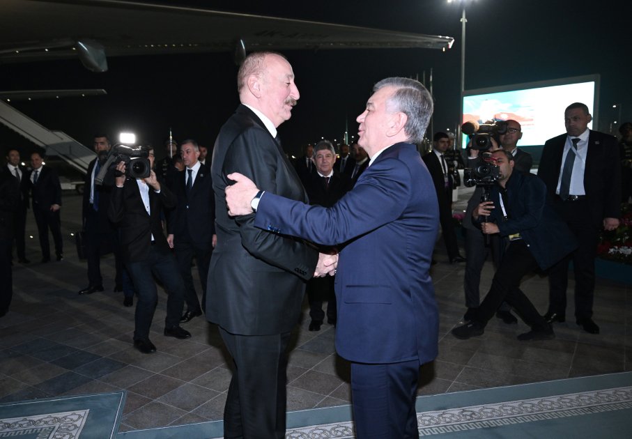 İlham Əliyevin Özbəkistana səfəri başa çatdı - FOTO - foto 3