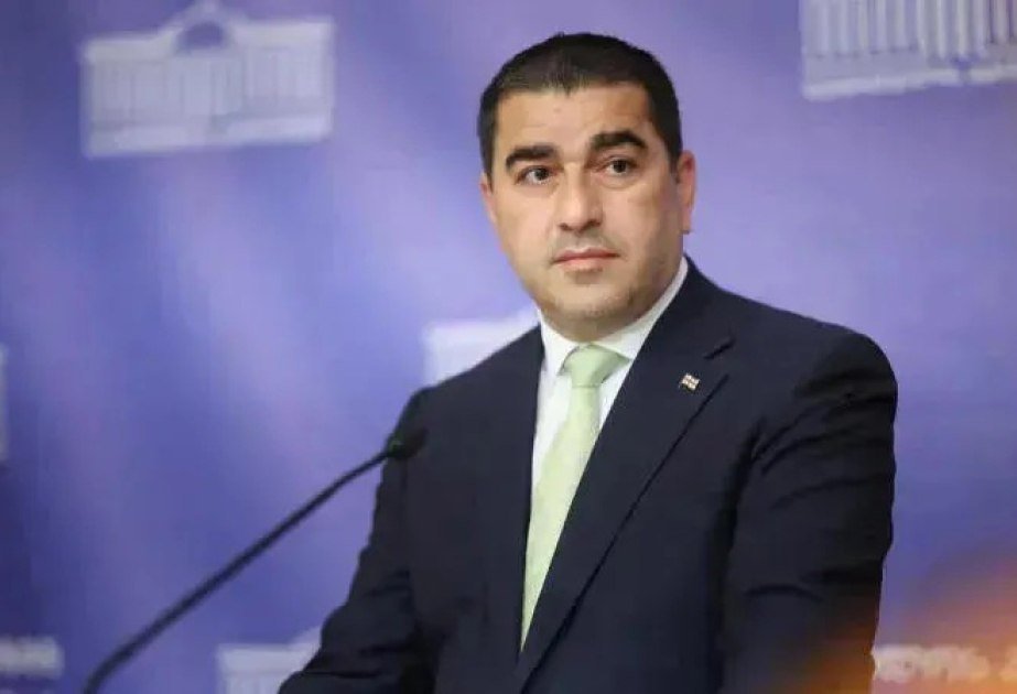 Gürcüstan parlamentinin sədri Orta Dəhlizin əhəmiyyətindən DANIŞDI Gürcüstan parlamentinin sədri Orta Dəhlizin əhəmiyyətindən DANIŞDI