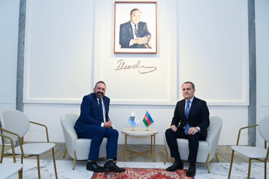 Azərbaycan ilə San-Marino arasında münasibətlərdəki mövcud vəziyyət müzakirə edildi - FOTO
