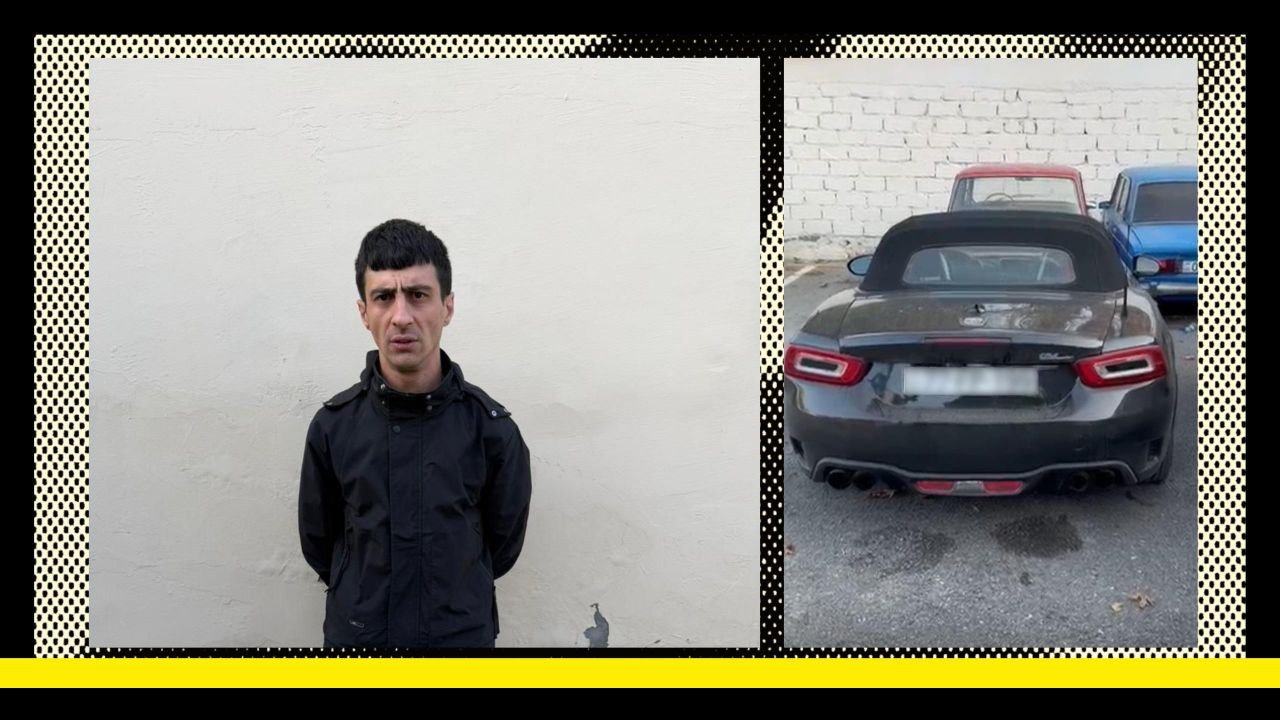 Ağdaşda narkotikin təsiri altında avtomobil idarə edən sürücü həbs olundu – FOTO - foto 1