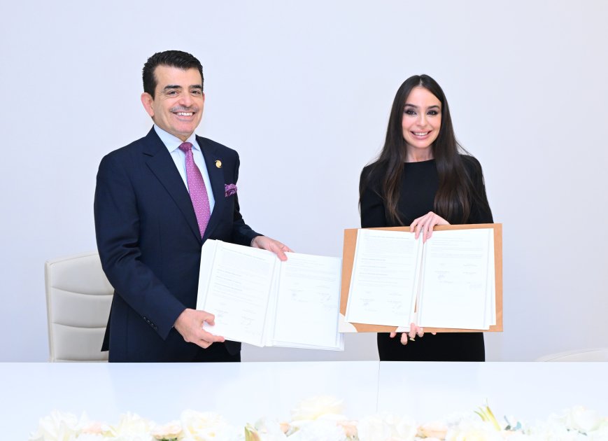 Heydər Əliyev Fondu ilə ICESCO arasında saziş İMZALANDI - FOTO Heydər Əliyev Fondu ilə ICESCO arasında saziş İMZALANDI - FOTO