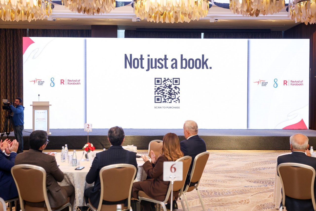 “Qarabağın Dirçəlişi: Azərbaycan İntibahının Hekayəsi” innovativ kitab layihəsinin təqdimatı keçirildi – FOTO - foto 7
