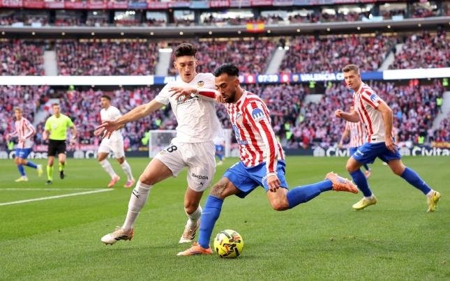 "Atletiko" doğma meydanda qələbə QAZANDI