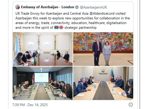 Britaniyanın Azərbaycan üzrə ticarət elçisi Naxçıvana getdi - FOTO - foto 1
